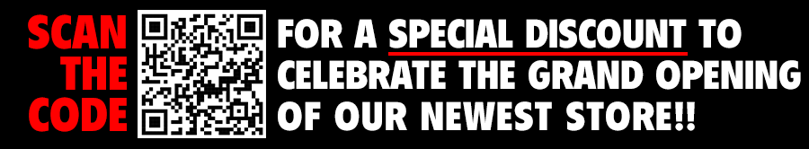 Scan the QR code for s special discount celebrating our grand opening!