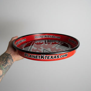 Flaming K Large Metal Rolling Tray